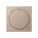Centre plate with knob room thermostat - A Range
