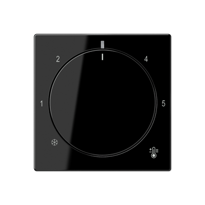 Centre plate with knob room thermostat - A Range