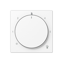 Centre plate with knob room thermostat - A Range