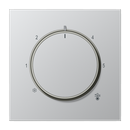 Centre plate with knob room thermostat - LS Range