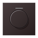 Centre plate with knob and lens - LS Range