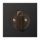 Centre plate with knob