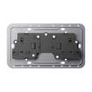 Unswitched Socket insert, British Standard 1363