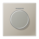 Centre plate with knob and lens - LS Range