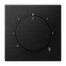 Centre plate with knob room thermostat - LS Range
