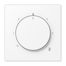Centre plate with knob room thermostat - LS Range