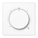 Centre plate with knob room thermostat - LS Range