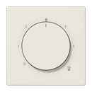 Centre plate with knob room thermostat - LS Range