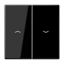 2-gang rocker with arrow symbols - LS Range