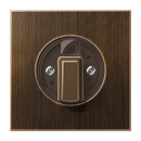 Centre plate with knob