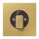 Centre plate with knob