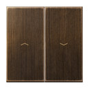 2-gang rocker with arrow symbols - LS Range