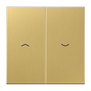 2-gang rocker with arrow symbols - LS Range