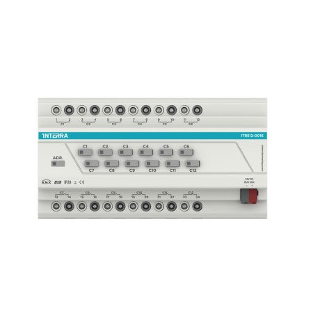12 Channel KNX Combo Switch Actuator