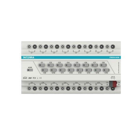 16 Channel KNX Combo Switch Actuator