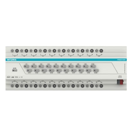 20 Channel KNX Combo Switch Actuator