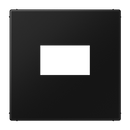 Centre plate (snap-on fixing) for USB charger - LS Range