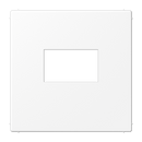 Centre plate (snap-on fixing) for USB charger - LS Range