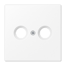 Centre plate for TV-FM sockets - LS Range