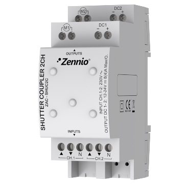 Zennio Shutter Coupler 2CH