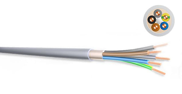 DALI Cable 5core EasyStrip LSZH 300/500 V - 100m