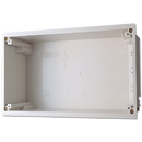 Flush-mounted recessed box