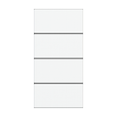 Package of 4 rectangular rockers for 20Venti Series (4 pcs.)