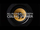 Bluetooth IP44 Rated Bathroom 6.5" Ceiling Speaker (SINGLE - Master)