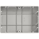 Flush-mounted recessed box