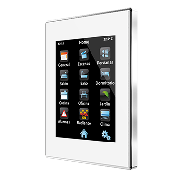 Z41 Pro. Color capacitive touch panel with IP connection
